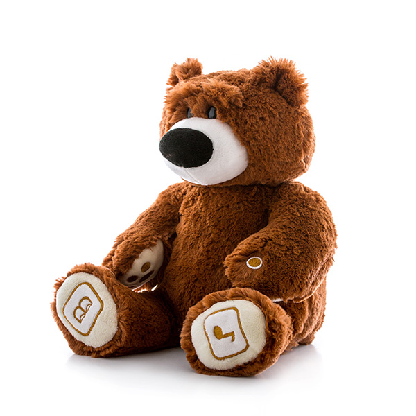 Игрушка из серии Luv'n Learn - Интерактивный медведь, коричневый  